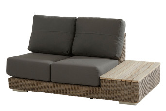 Kingston Loungeset Element Wicker Teakhout 4 Seasons Outdoor